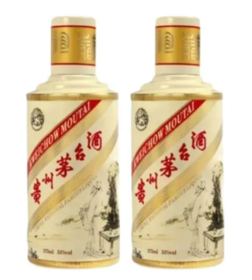 53度茅台國酒典藏李白紀念版2枝裝