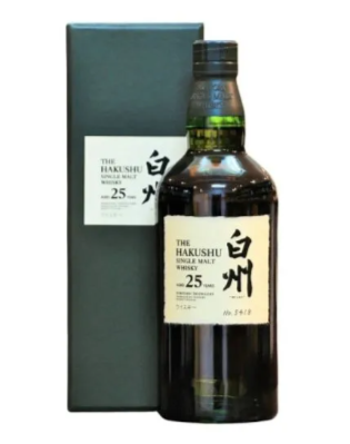 白州25年珍藏單一麥芽威士忌 700毫升